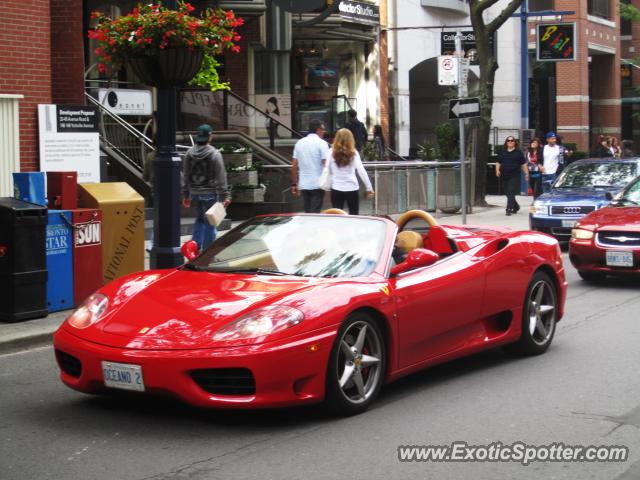 Ferrari 360 Modena spotted in Toronto, Canada