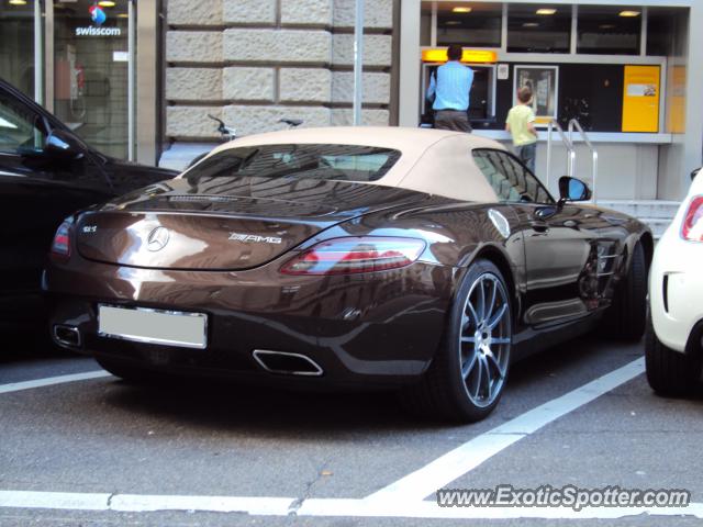 Mercedes SLS AMG spotted in Zurich, Switzerland