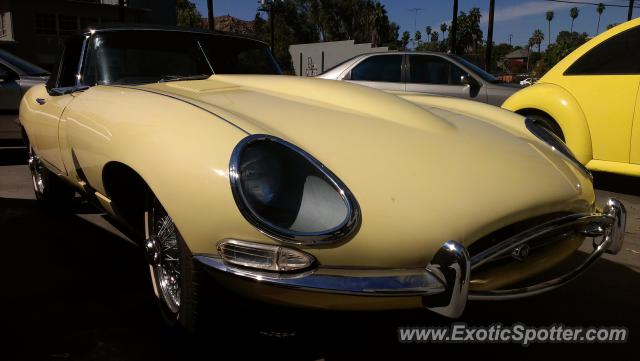 Jaguar E-Type spotted in Riverside, California