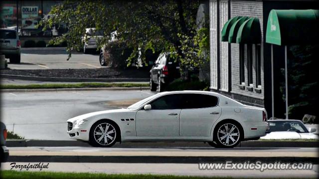 Maserati Quattroporte spotted in Fishers, Indiana