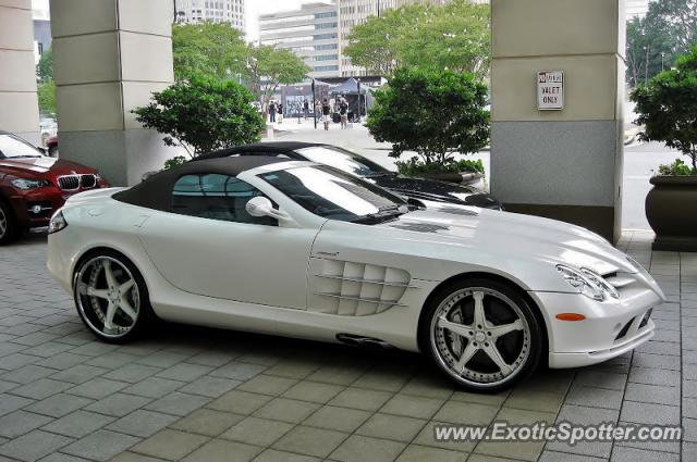 Mercedes SLR spotted in Atlanta, Georgia