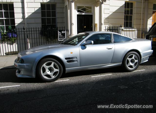 Aston Martin Virage spotted in London, United Kingdom