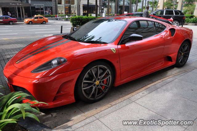 Ferrari F430 spotted in Bukit Bintang KL, Malaysia