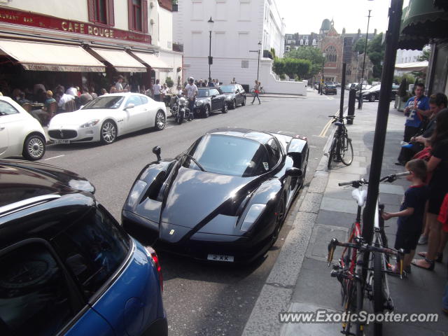 Ferrari Enzo spotted in London, United Kingdom