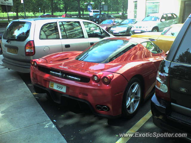 Ferrari Enzo spotted in London, United Kingdom
