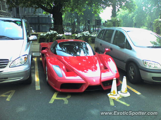 Ferrari Enzo spotted in London, United Kingdom