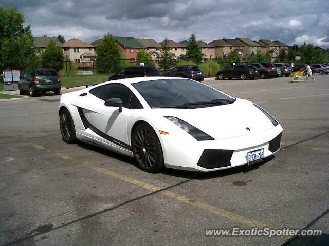 Lamborghini Gallardo spotted in Toronto, Ontario, Canada