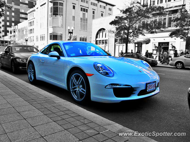 Porsche 911 spotted in Boston, Massachusetts
