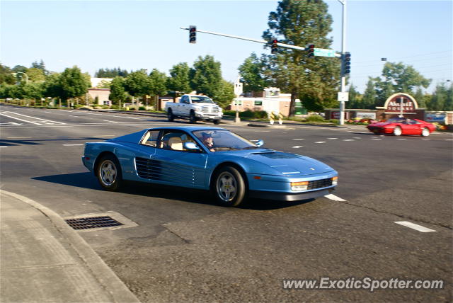 Ferrari Testarossa spotted in Willsonville, Oregon