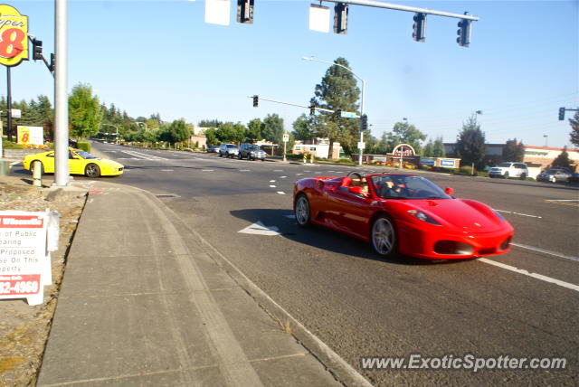 Ferrari F430 spotted in Wilsonville, Oregon