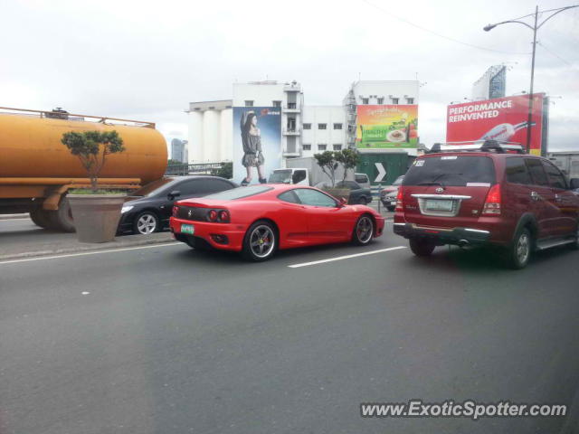 Ferrari 360 Modena spotted in Taguig, Philippines
