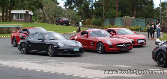 Mercedes SLS AMG spotted in Tagaytay city, Philippines