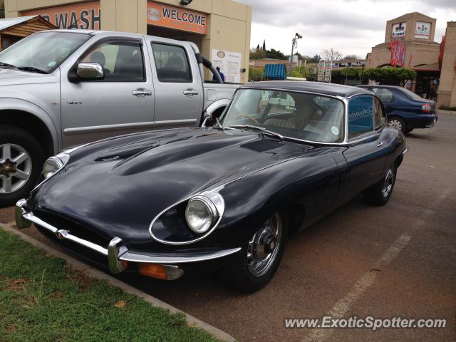 Jaguar E-Type spotted in Pretoria, South Africa
