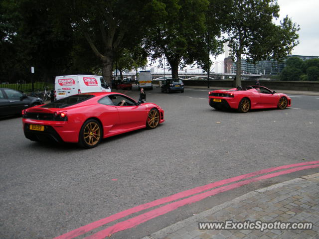 Ferrari F430 spotted in London, United Kingdom