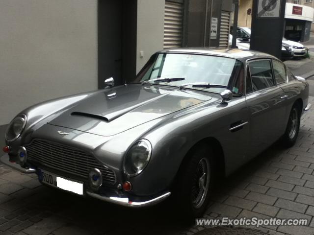 Aston Martin DB6 spotted in Wiesbaden, Germany