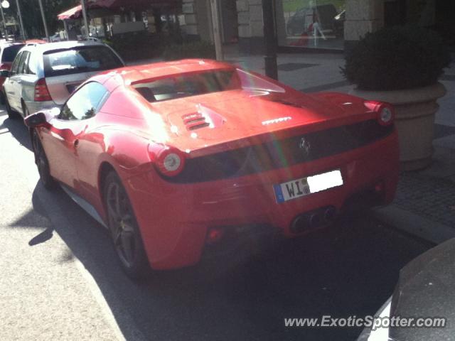 Ferrari 458 Italia spotted in Wiesbaden, Germany