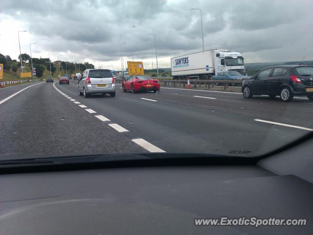 Ferrari 458 Italia spotted in Near halifax, United Kingdom