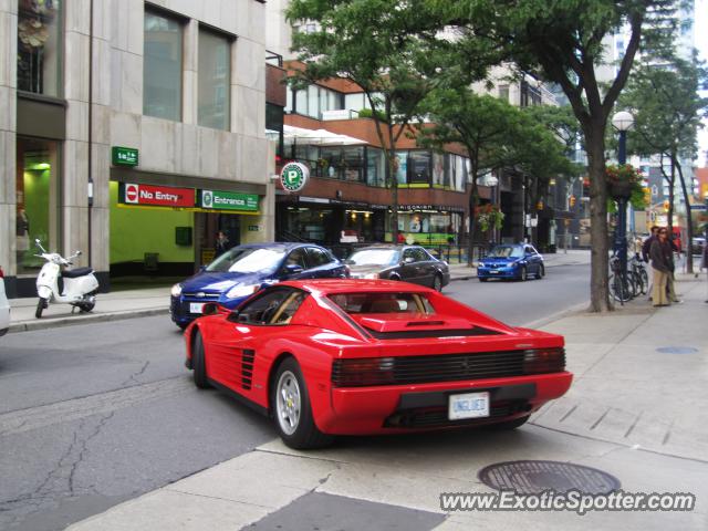 Ferrari Testarossa spotted in Toronto, Canada