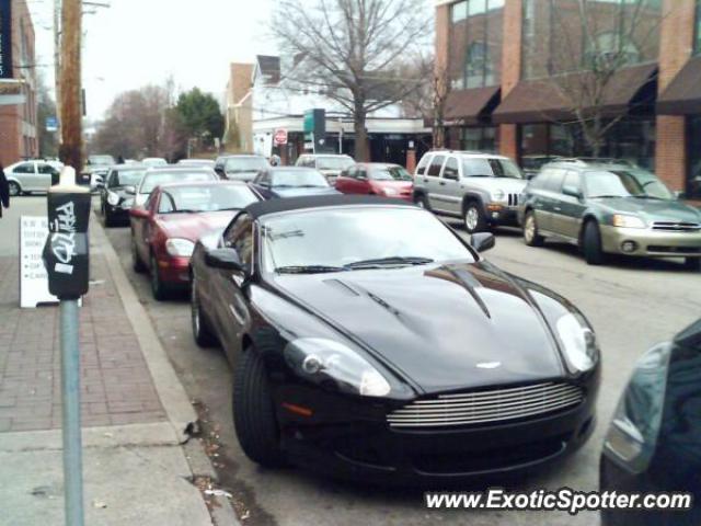 Aston Martin DB9 spotted in Pittsburgh, Pennsylvania