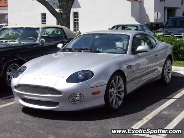 Aston Martin DB7 spotted in Boca Raton, Florida