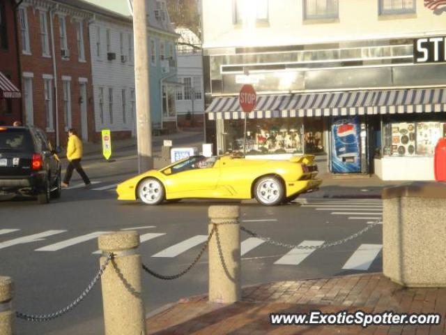 Lamborghini Diablo spotted in Annapolis, Maryland