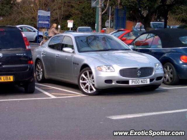 Maserati Quattroporte spotted in Bournemouth, United Kingdom