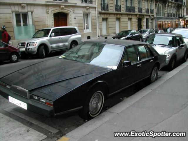Aston Martin Lagonda spotted in Paris, France