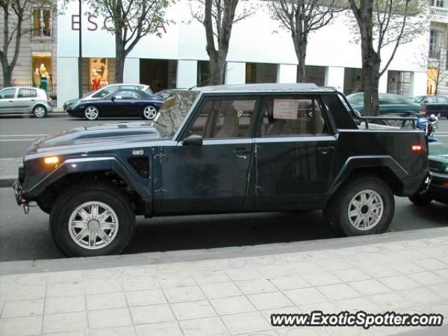 Lamborghini LM002 spotted in Paris, France