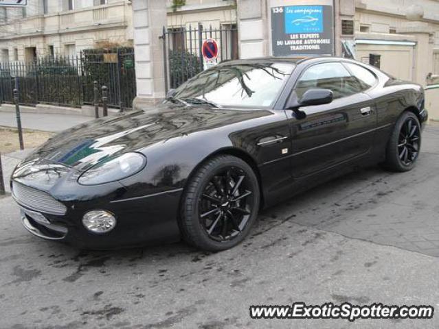 Aston Martin DB7 spotted in Paris, France