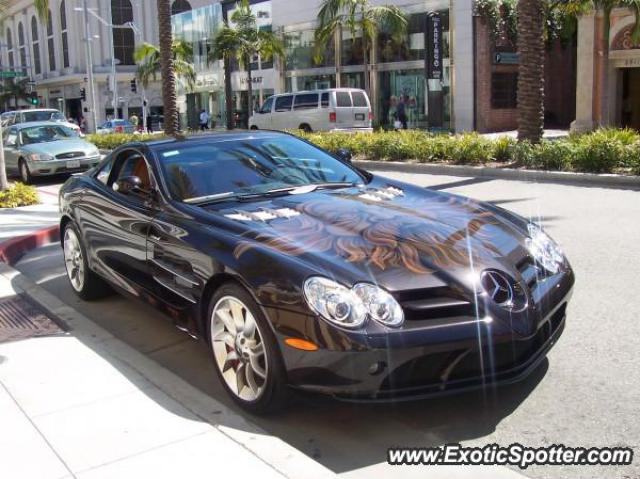 Mercedes SLR spotted in Beverly Hills, California