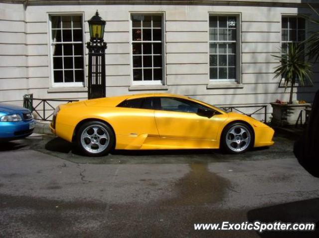 Lamborghini Murcielago spotted in LONDON, United Kingdom