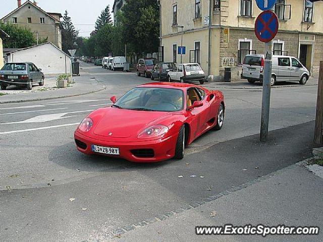 Ferrari 360 Modena spotted in Ljubljana, Slovenia
