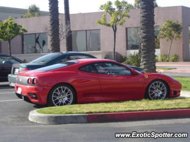 Ferrari 360 Modena spotted in Corona, California