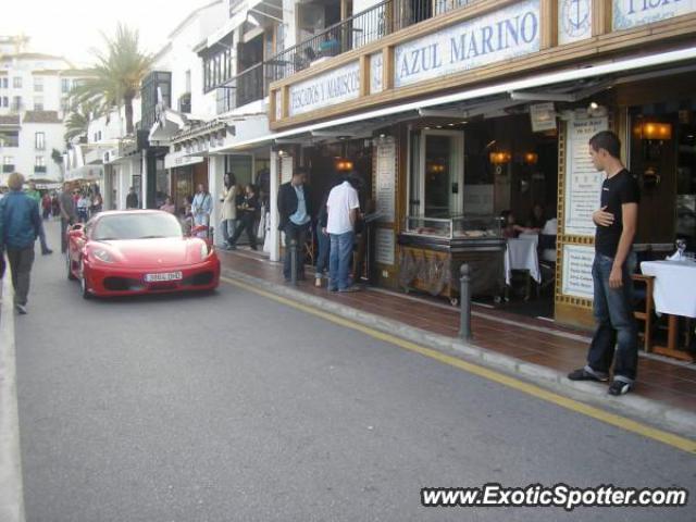 Ferrari F430 spotted in Puerto banus, Spain