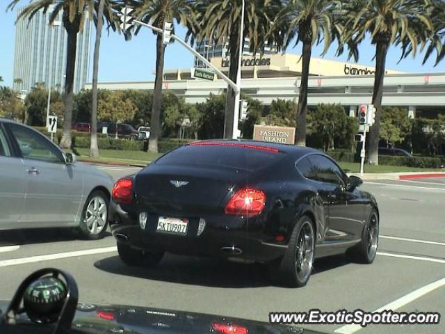 Bentley Continental spotted in Irvine, California