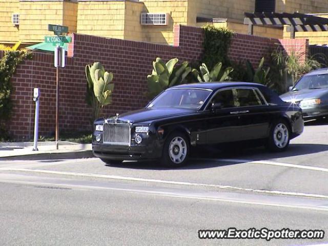 Rolls Royce Phantom spotted in Newport, California