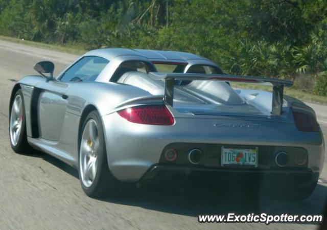 Porsche Carrera GT spotted in West Palm, Florida