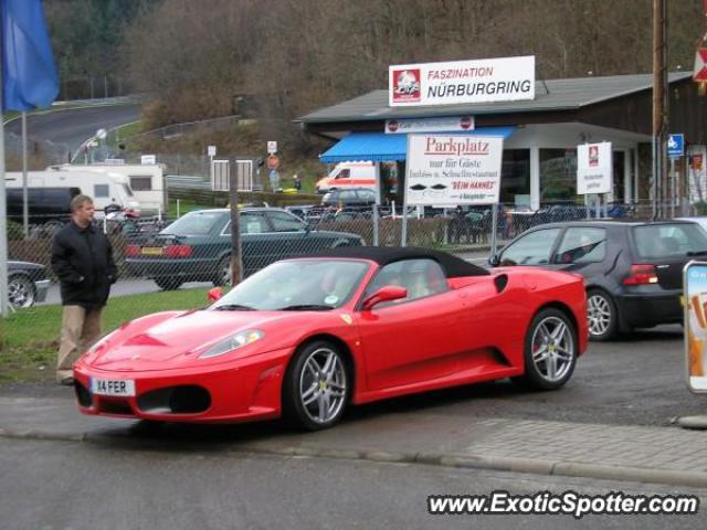 Ferrari F430 spotted in Nurnburgring, Germany