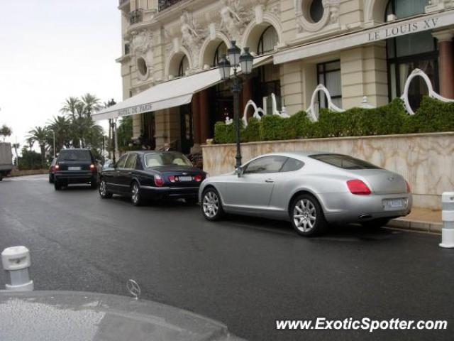 Bentley Continental spotted in Monaco, France