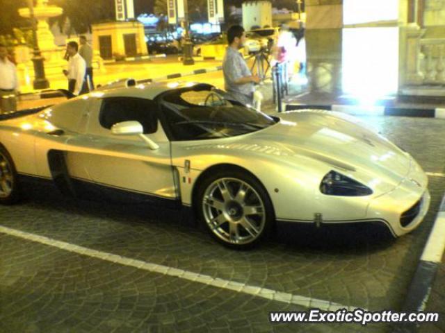 Maserati MC12 spotted in Dubai, United Arab Emirates