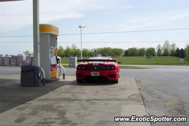 Ferrari 360 Modena spotted in Stanley, Kansas