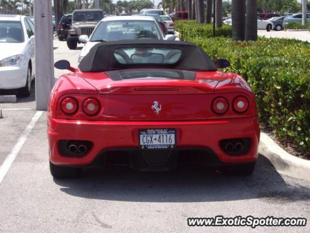 Ferrari 360 Modena spotted in Boca Raton, Florida