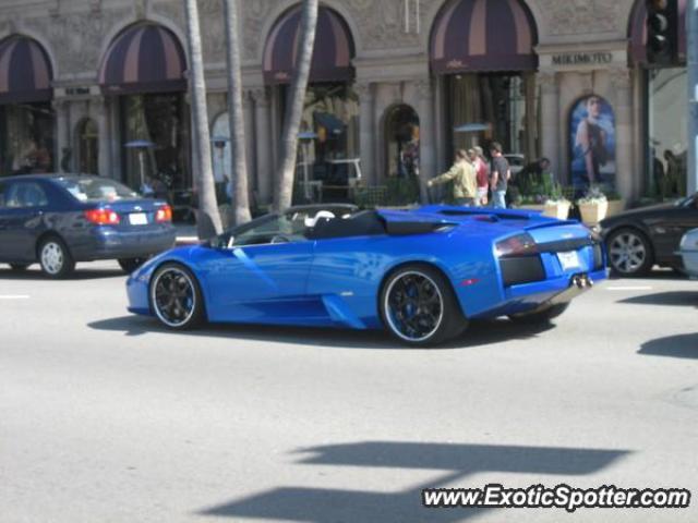 Lamborghini Murcielago spotted in Beverly Hills, California