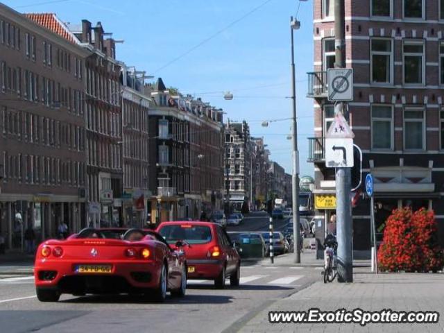 Ferrari 360 Modena spotted in Amsterdam, Netherlands