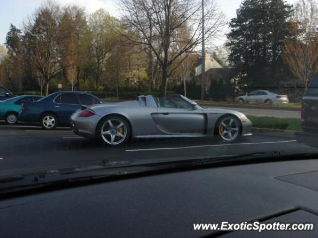 Porsche Carrera GT spotted in Hockessin, Delaware