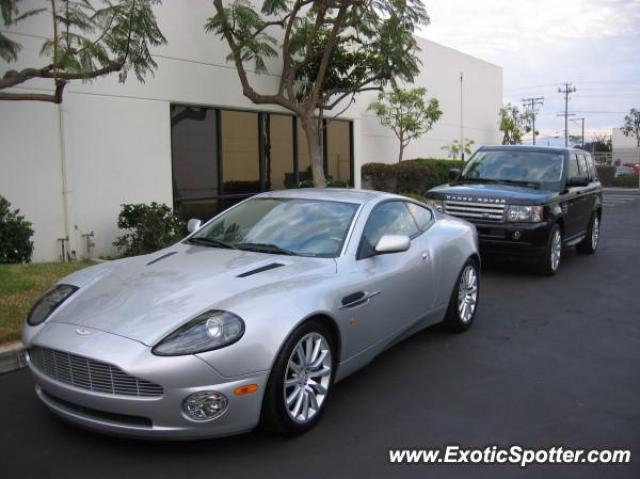Aston Martin Vanquish spotted in Newport beach, California
