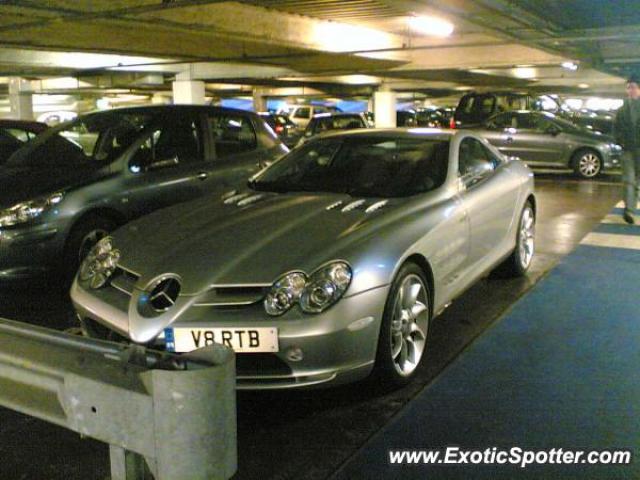 Mercedes SLR spotted in Birmingham, United Kingdom