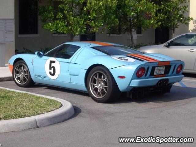 Ford GT spotted in Coral Springs, Florida