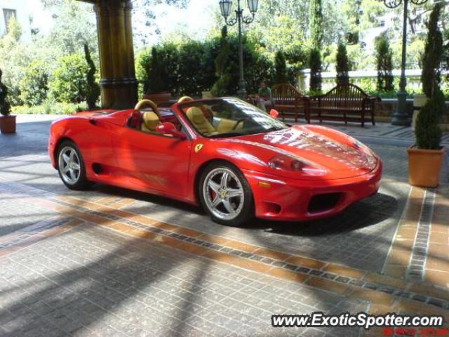 Ferrari 360 Modena spotted in Las Vegas, Nevada