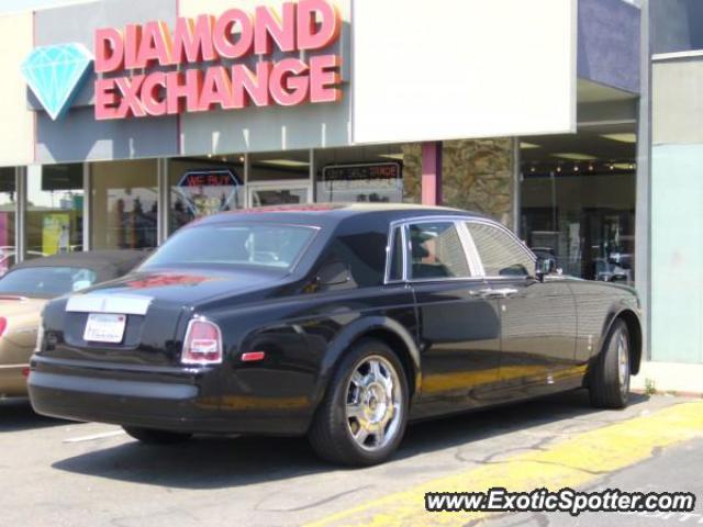 Rolls Royce Phantom spotted in Fresno, California